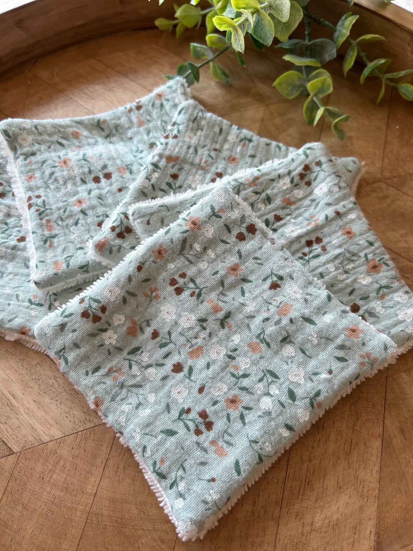 Lingettes démaquillantes lavables « Romy »– Lot de 5