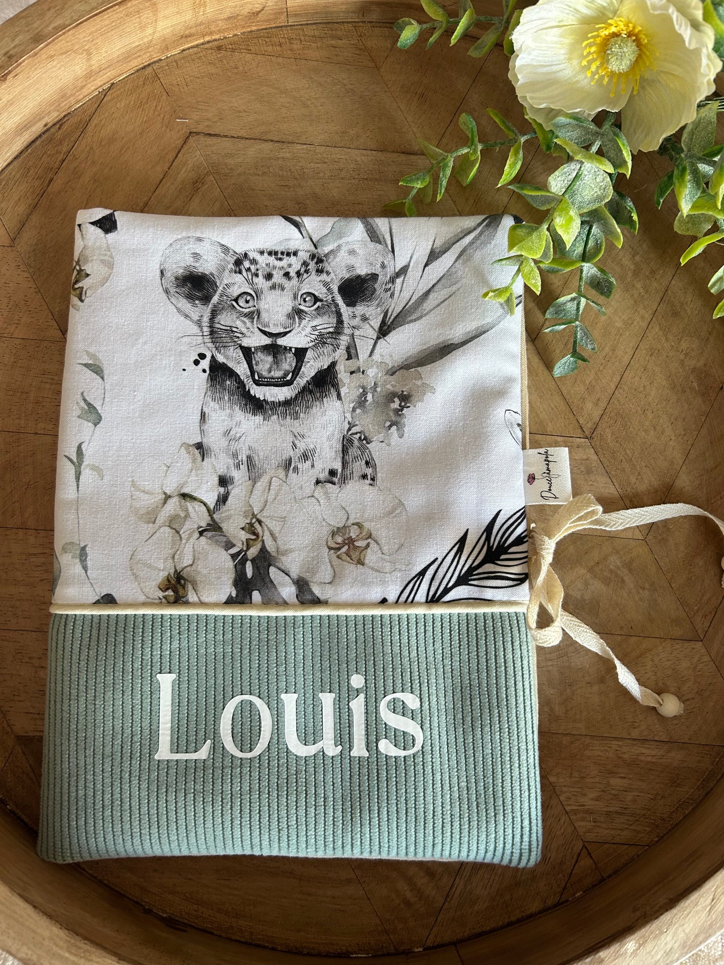 Protège carnet de santé « lionceaux »