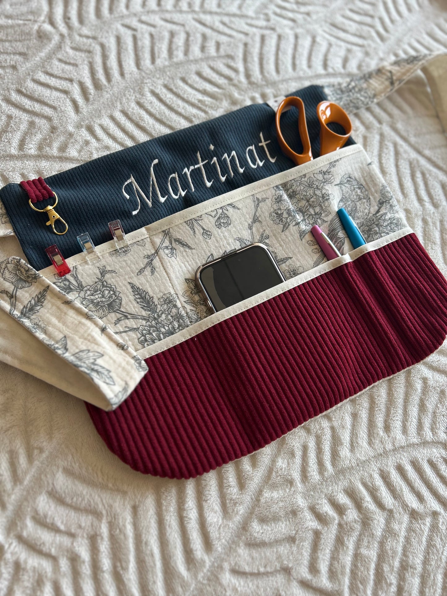 Tablier de maîtresse ✏️🍎