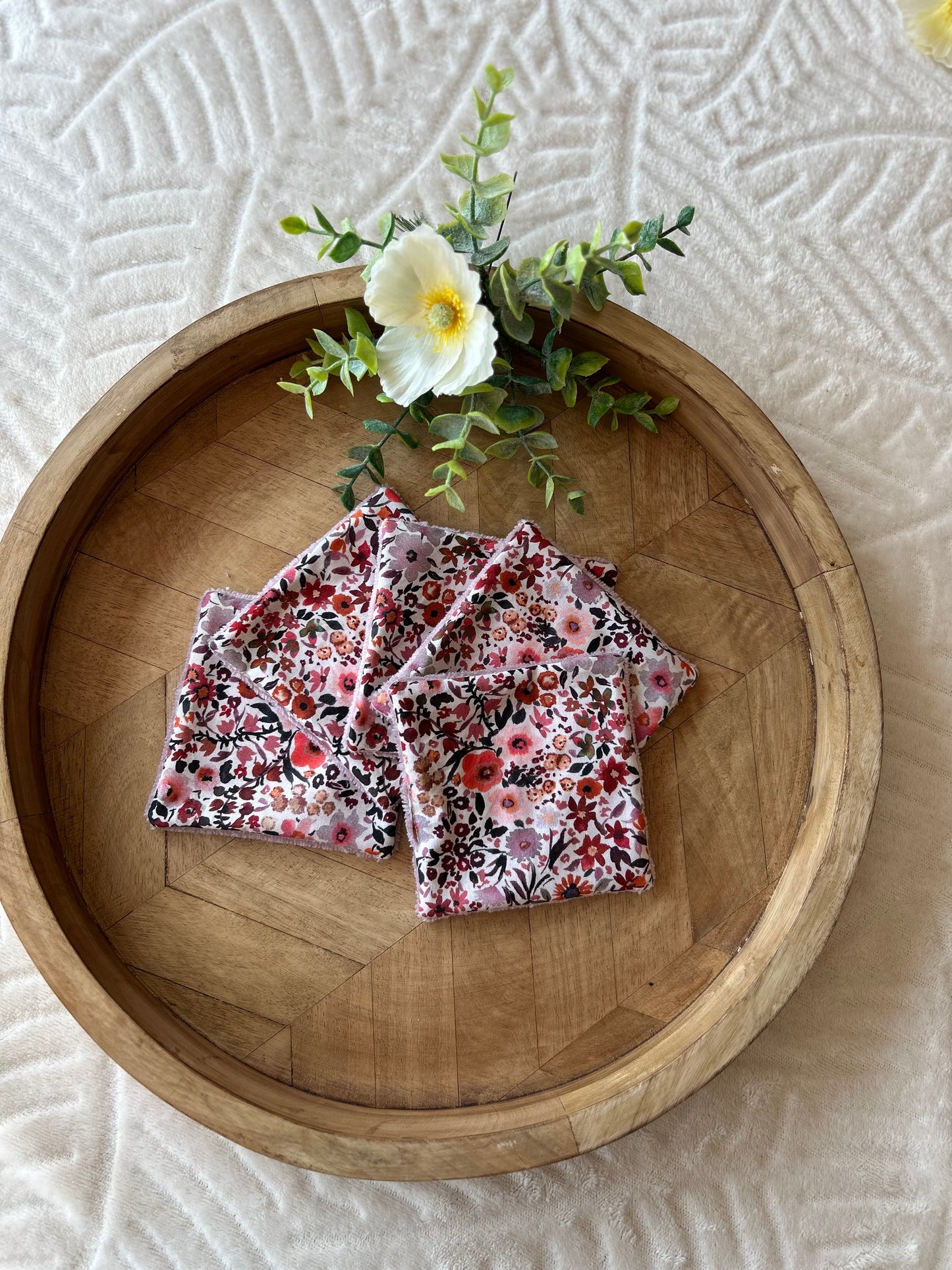 Lingettes démaquillantes lavables « Mayna »– Lot de 5