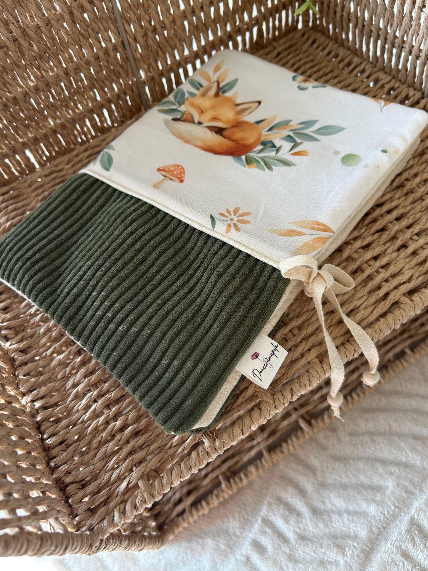 Protège carnet de santé « renard »