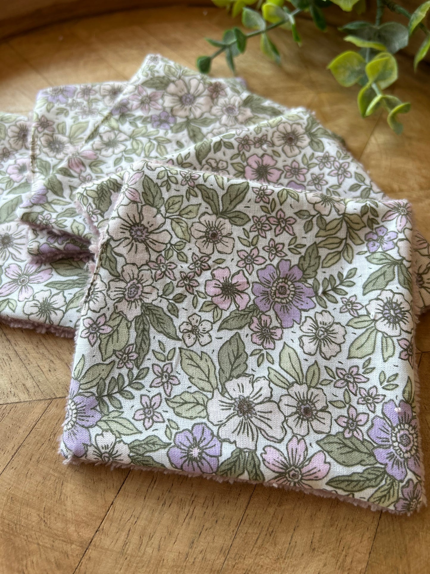 Lingettes démaquillantes lavables « Sissi »– Lot de 5