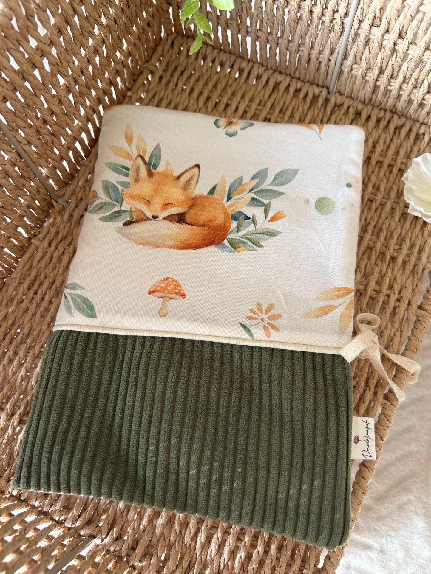 Protège carnet de santé « renard »