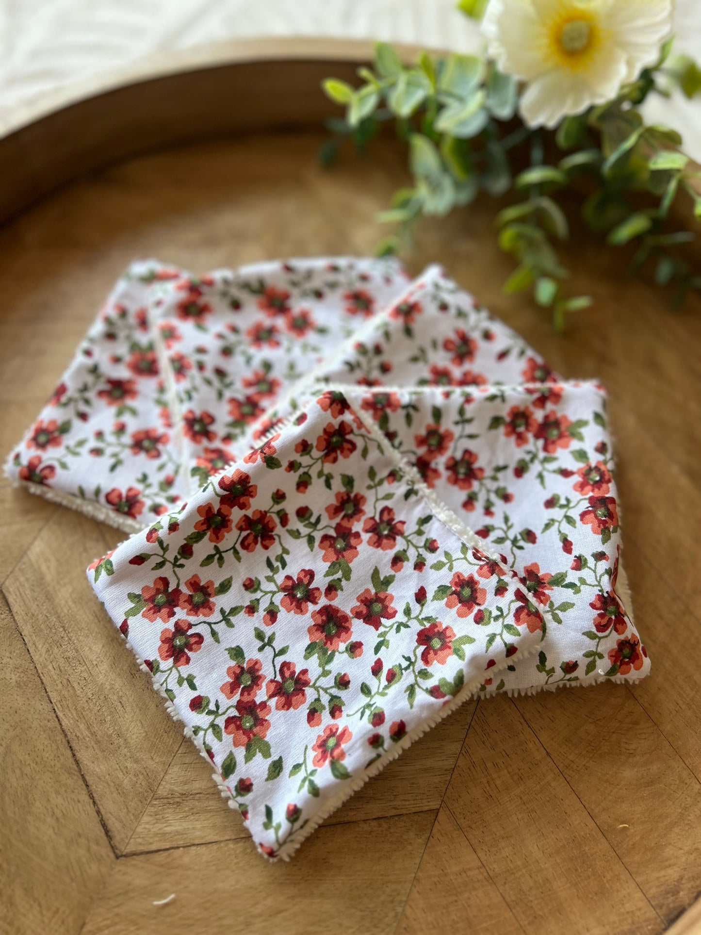 Lingettes démaquillantes lavables « Margaux »– Lot de 5