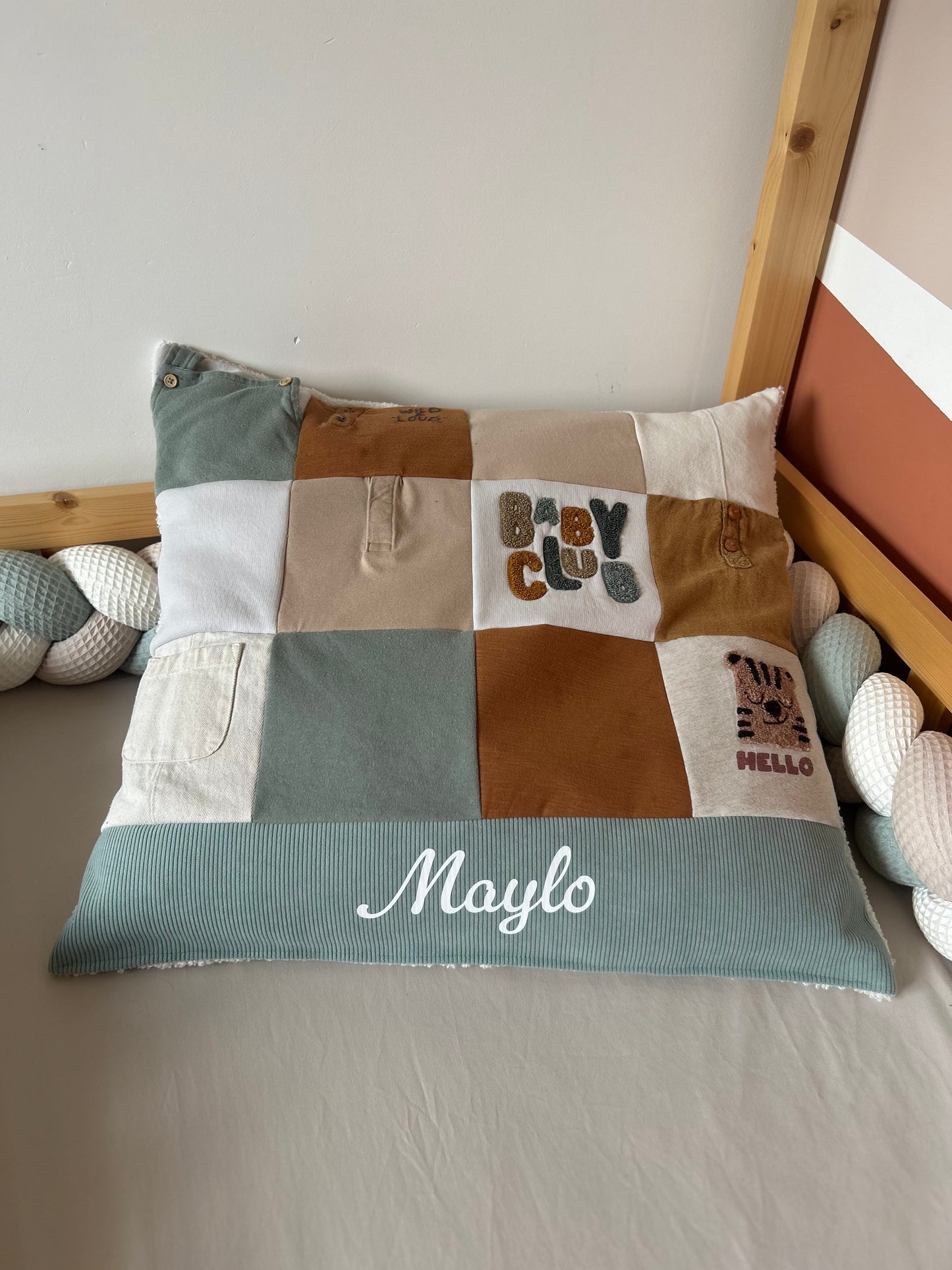 Grand coussin Déco Souvenir Personnalisé
