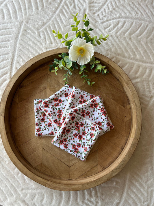 Lingettes démaquillantes lavables « Margaux »– Lot de 5