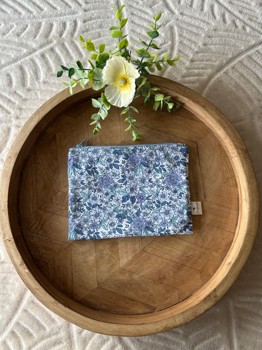 Pochette zip taille M « Véronique»