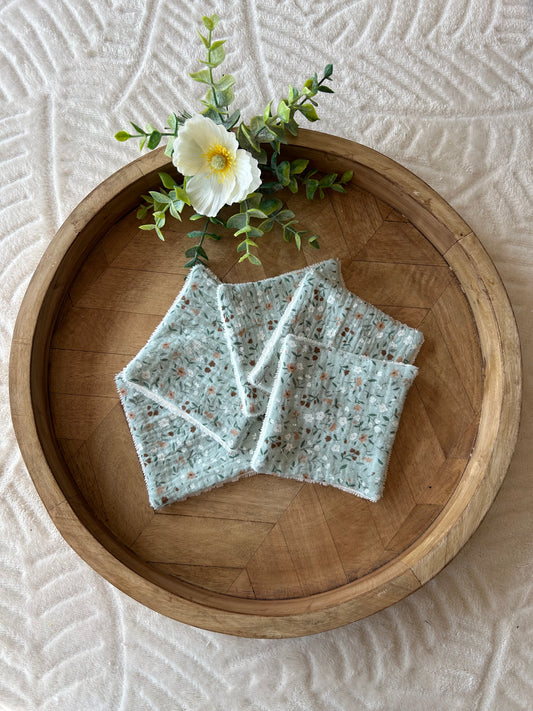 Lingettes démaquillantes lavables « Romy »– Lot de 5