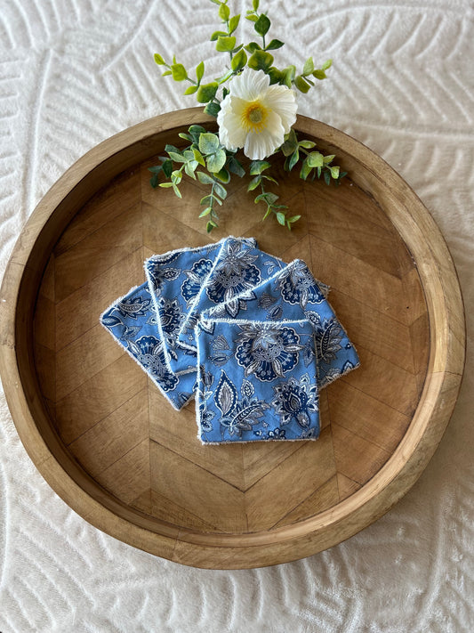 Lingettes démaquillantes lavables « Ambre »– Lot de 5