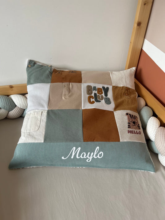 Grand coussin Déco Souvenir Personnalisé